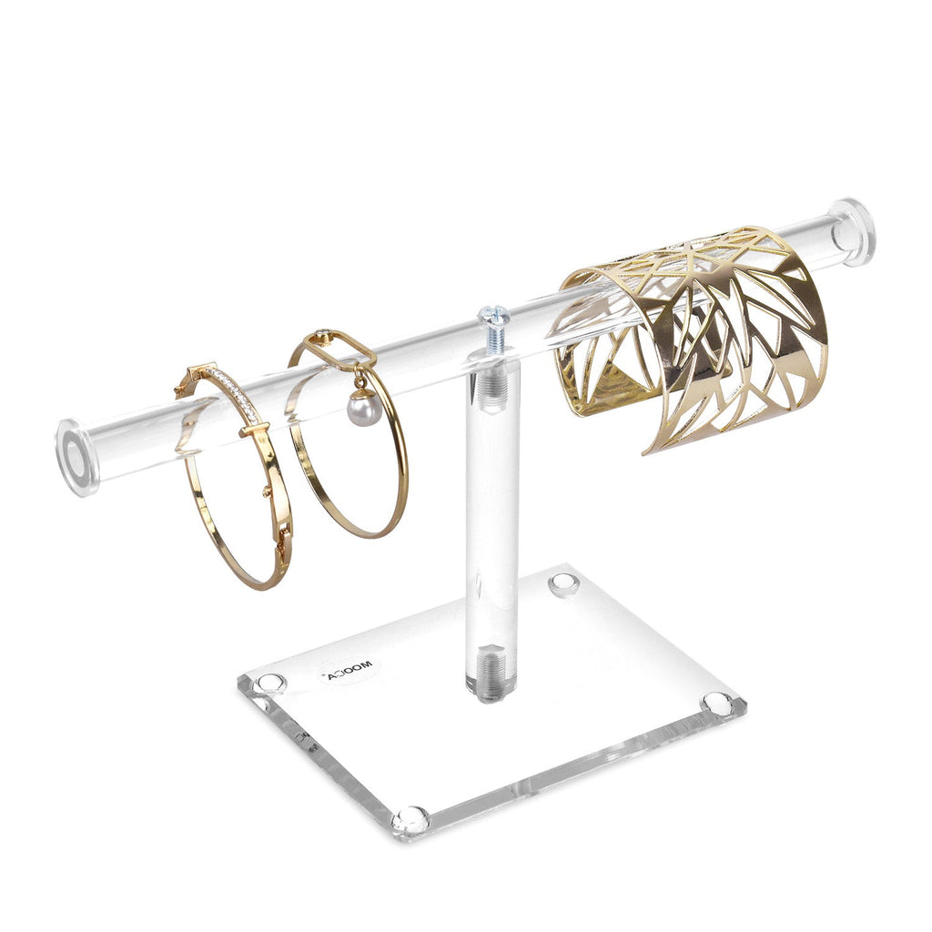 #1329 Acrylic T-Bar Necklace and Bracelet Display