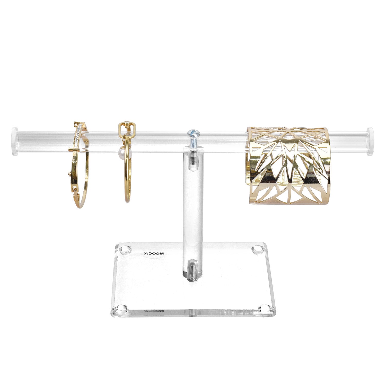 #1329 Acrylic T-Bar Necklace and Bracelet Display