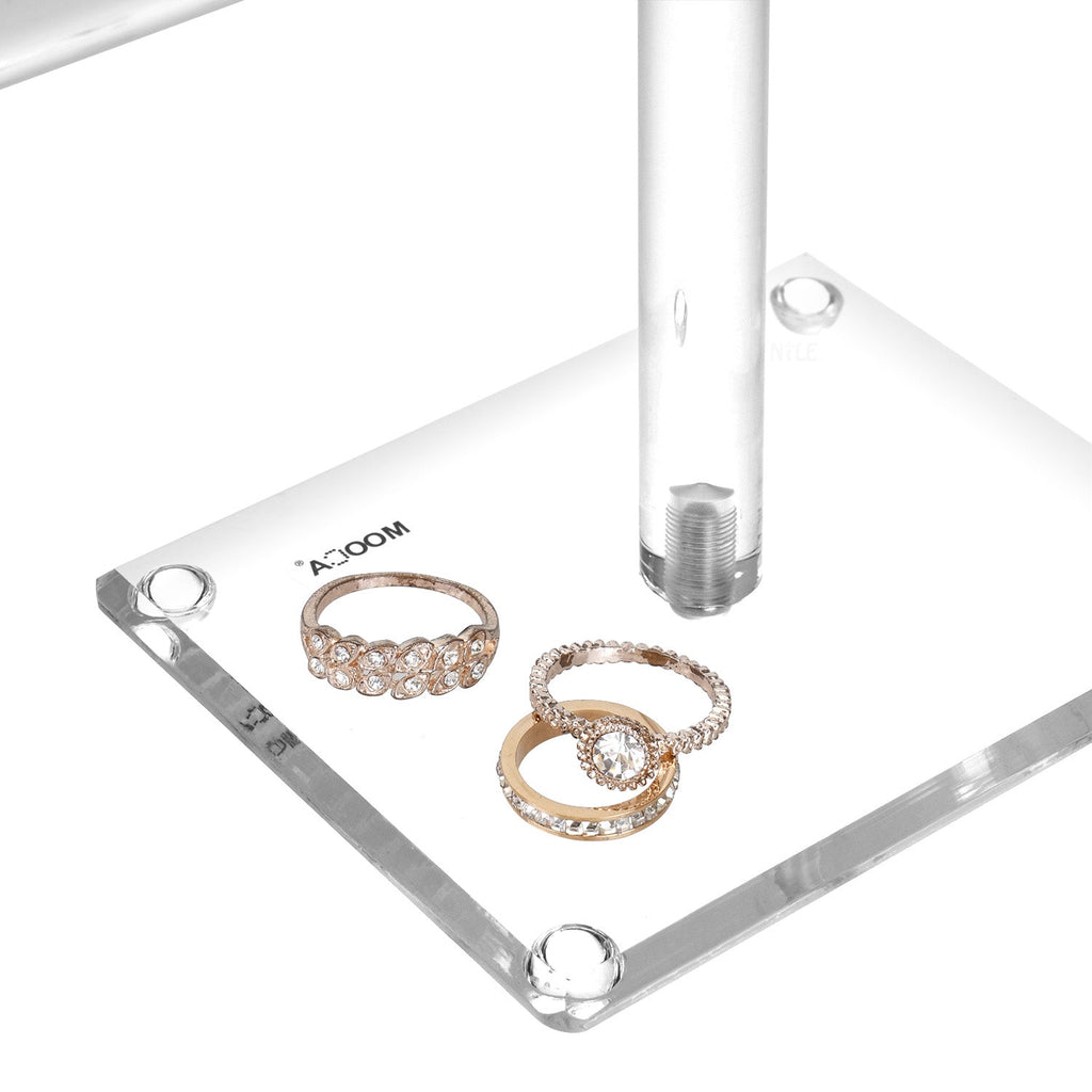 #1329 Acrylic T-Bar Necklace and Bracelet Display