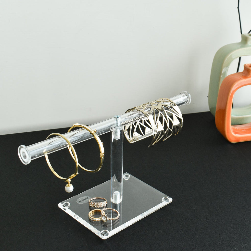 #1329 Acrylic T-Bar Necklace and Bracelet Display