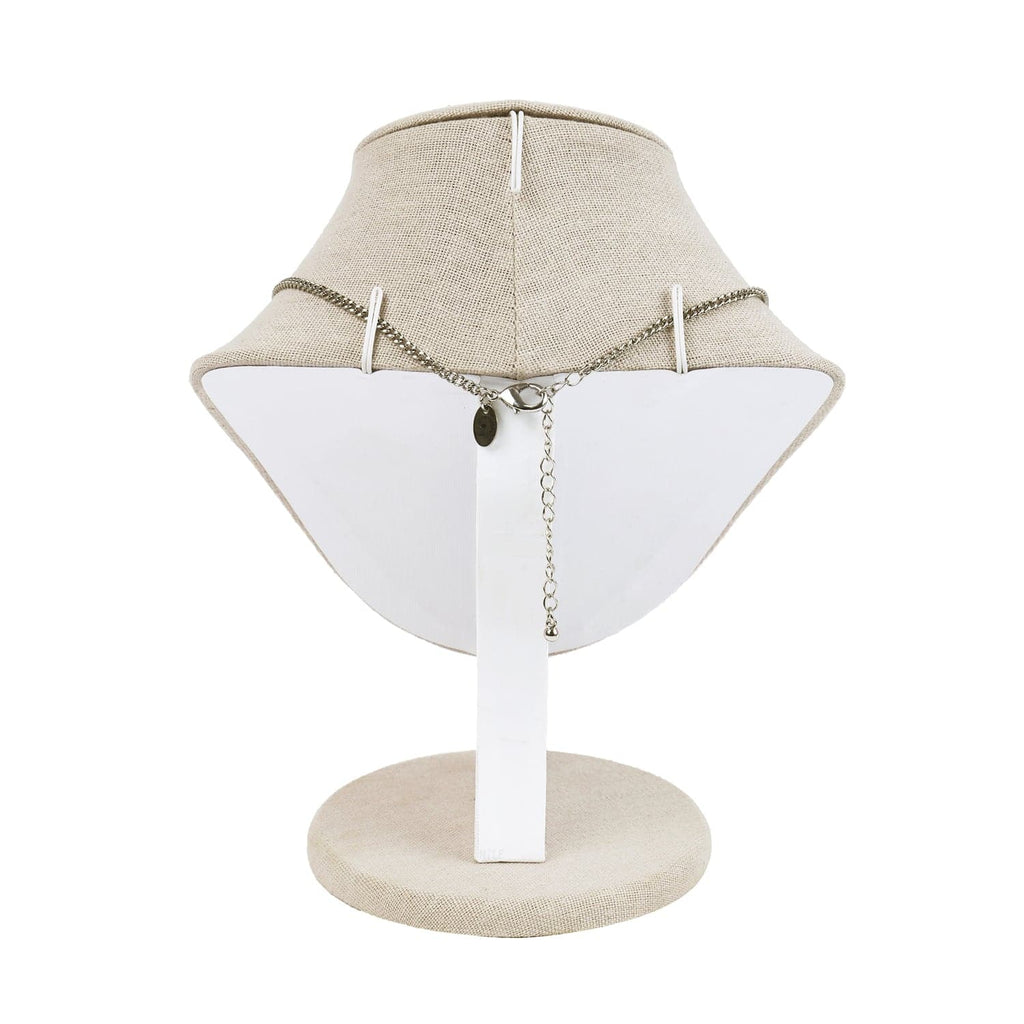 #185-1-LNT Combination Jewelry Display Bust for Necklace, Ring, and Earring