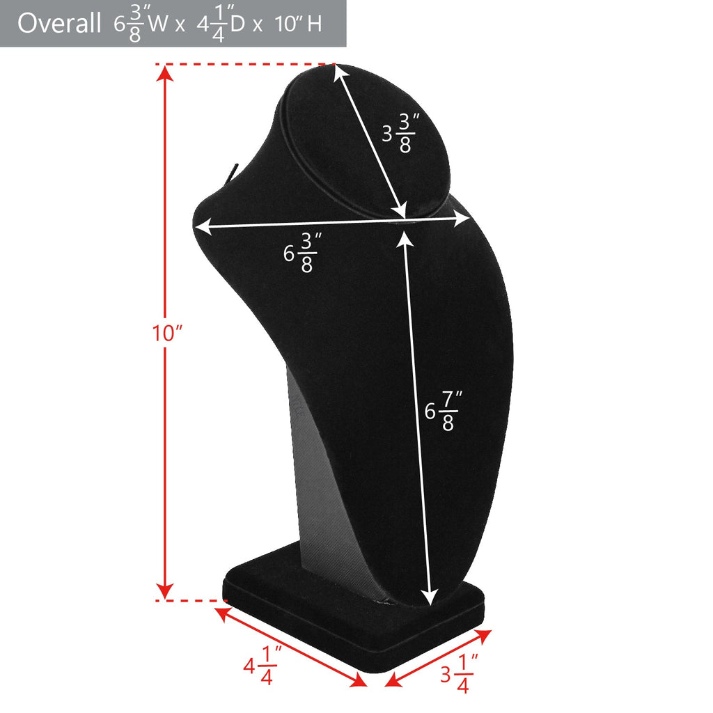 #189-7 Necklace Display Bust