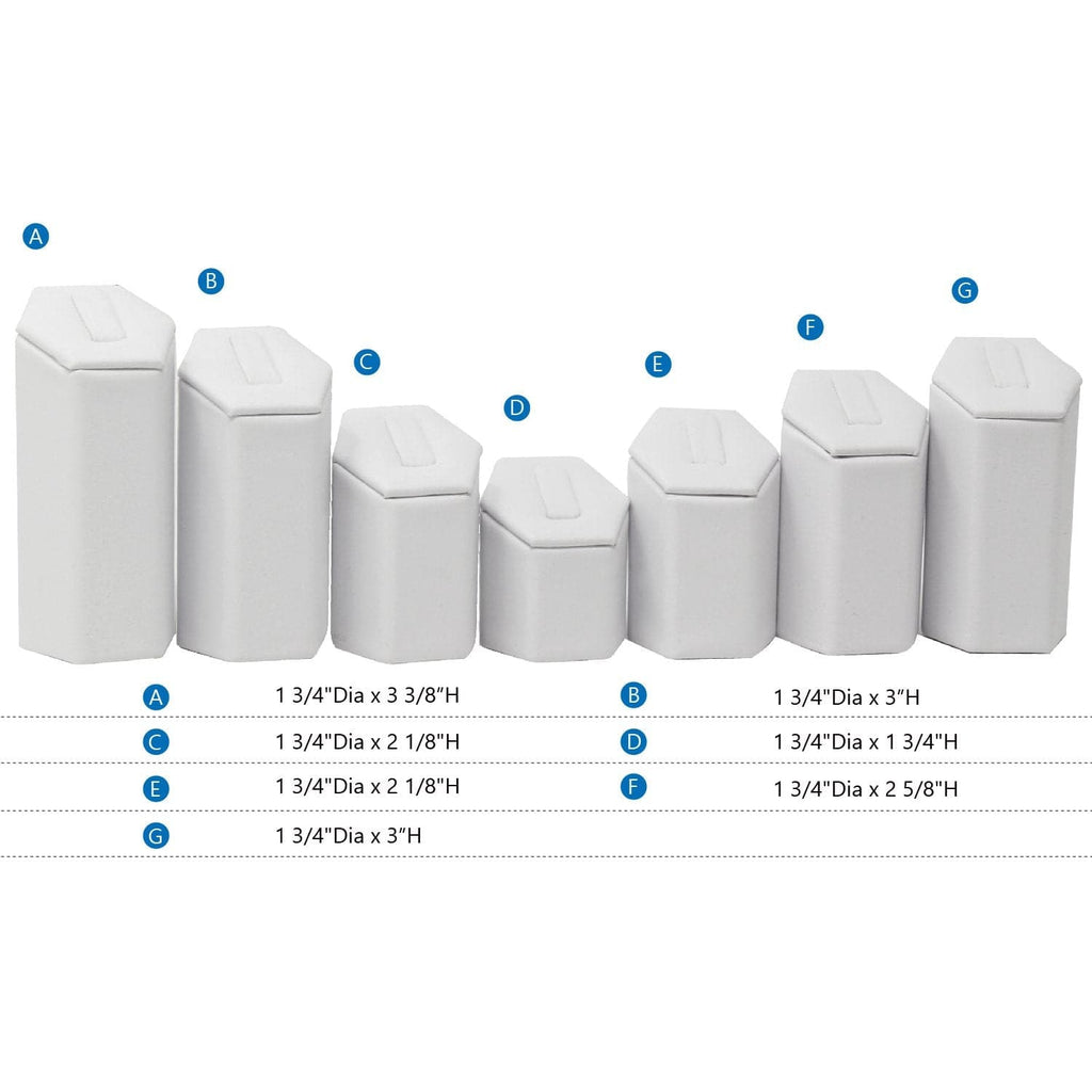 #202 Ring Pedestals Display Set