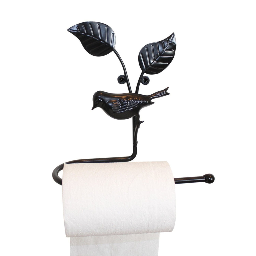 #HOMC6001 Home Decor Bathroom Black Metal Wire Wall Rack