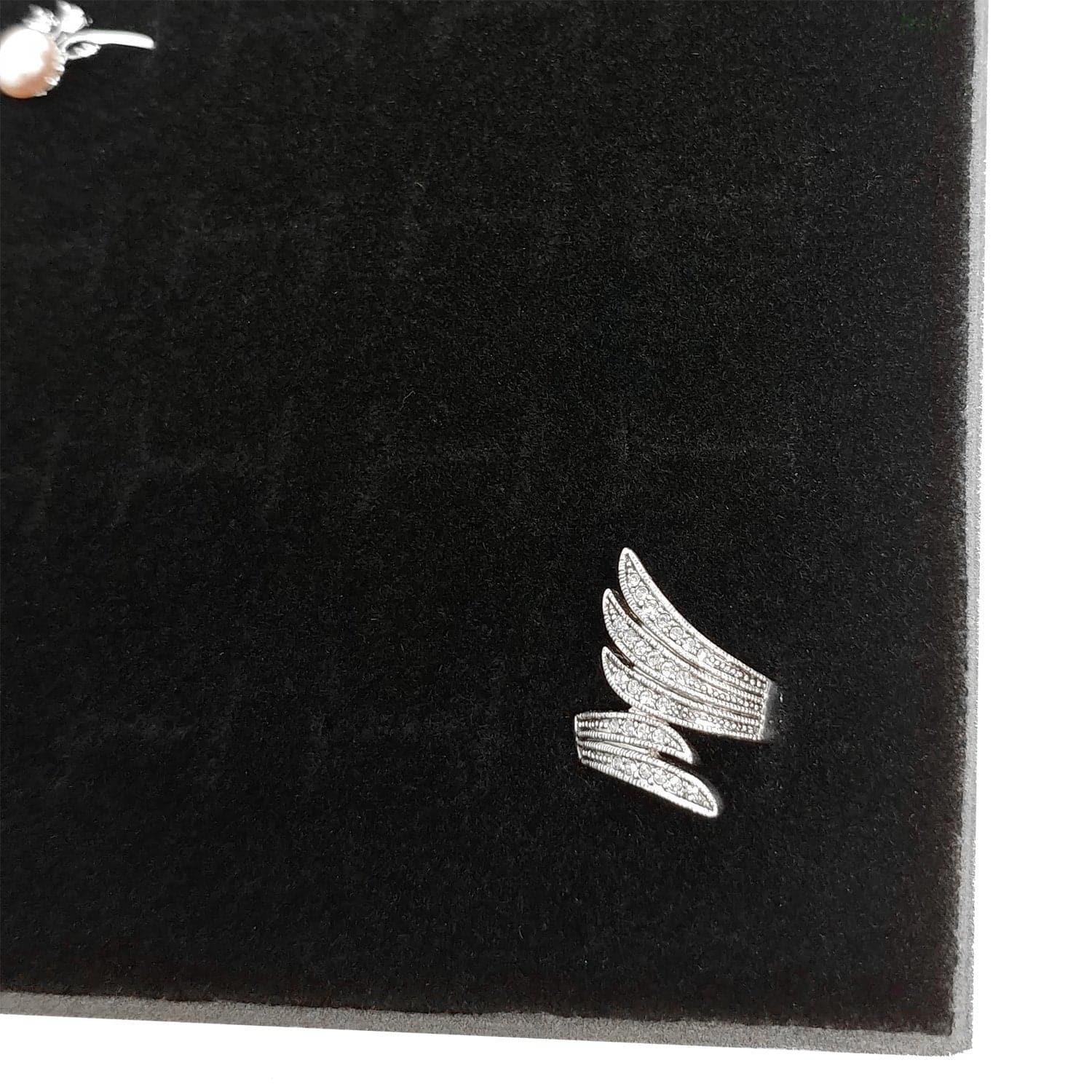 #92-36E Flocked Velvet 36-Slot Ring Foam