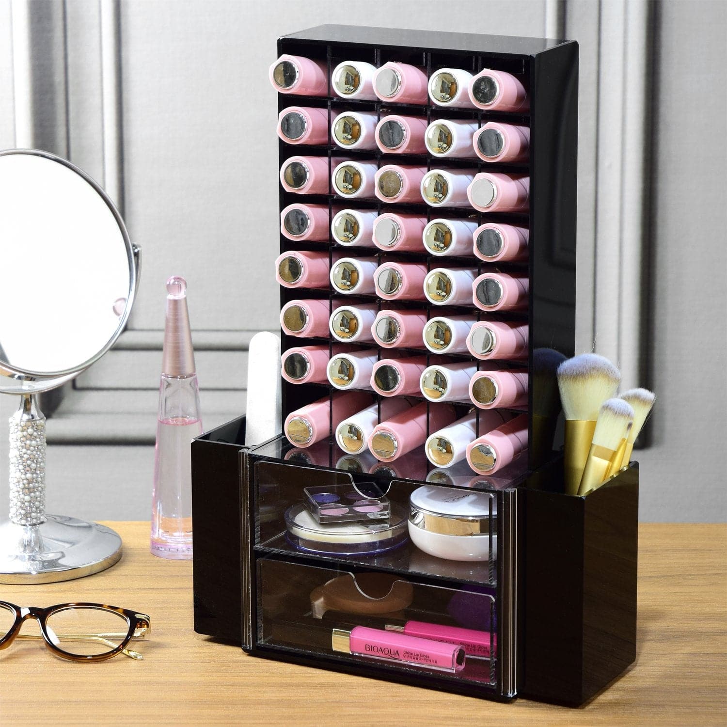 #COM061 All in One Premium Acrylic Makeup Organizer