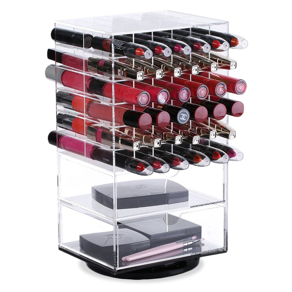 #COM3633-C Premium Acrylic Rotating Makeup Organizer