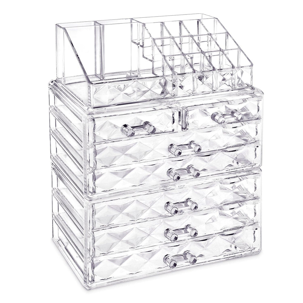 #COMS82460 Diamond Pattern Jewelry & Cosmetic Display Boxes