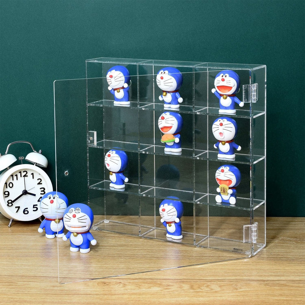 #COT1734 Mountable 12 Compartments Display Case Cabinet Stand