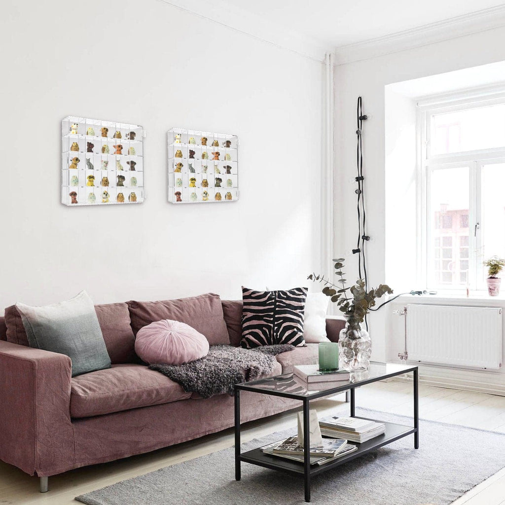 #COT1755 Mountable 25 Compartments Display Case Cabinet Stand