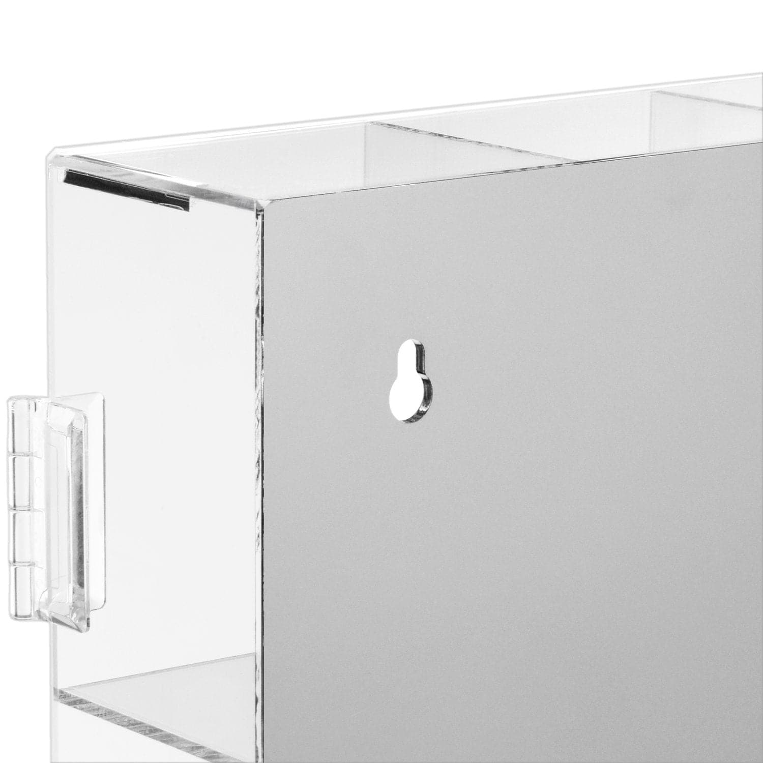 #COTM4025  25 Compartments Acrylic Display Rack with Mirrored Back
