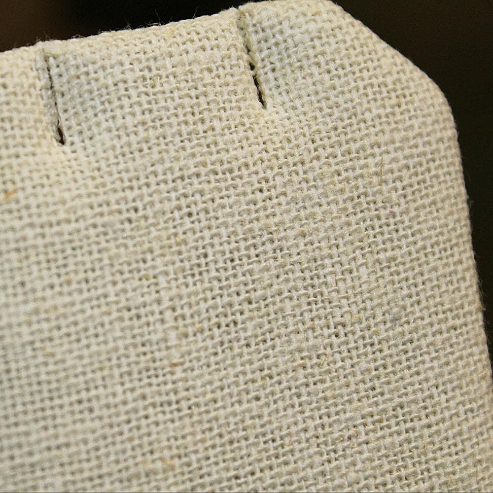 #ED-2143N-LE Burlap Linen Earring Display Stand