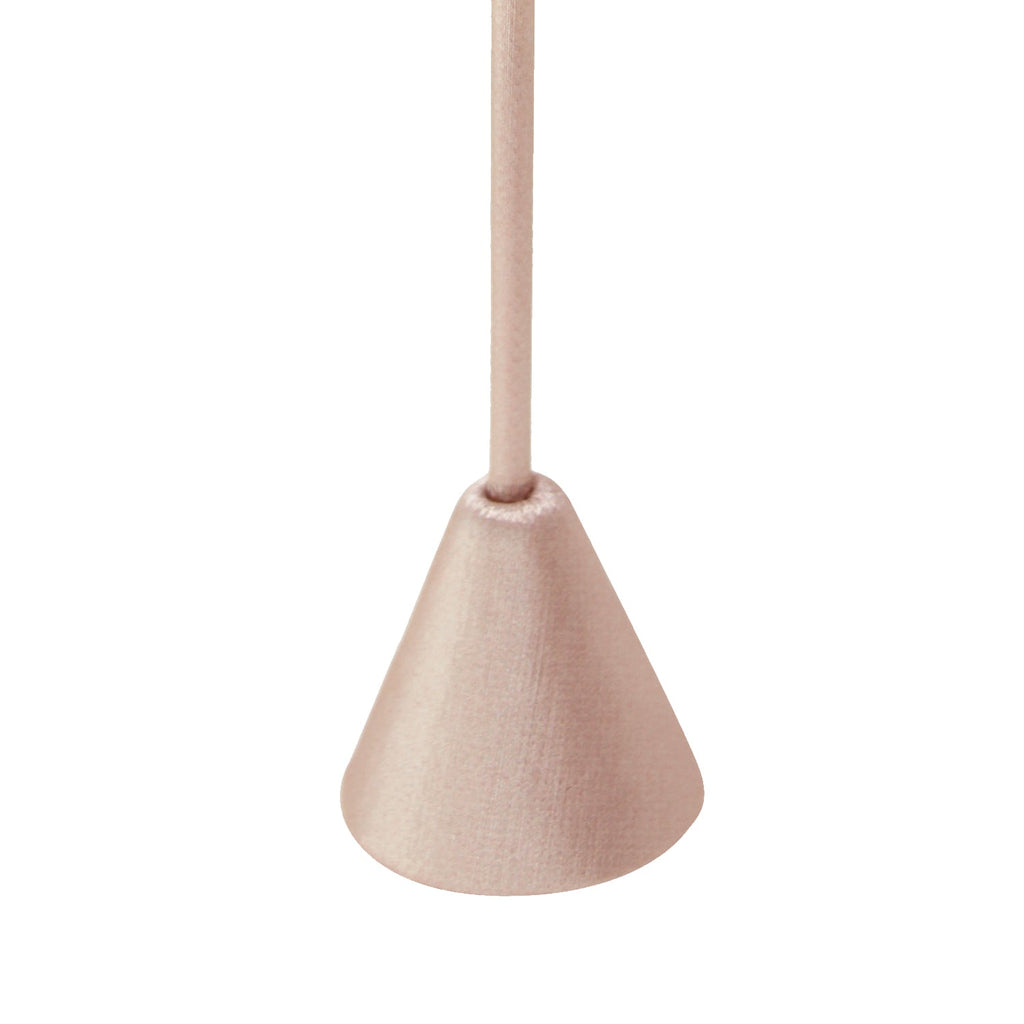 #ED-2402-S50 Medium Metal T-Shaped Champagne Pink Earring Display