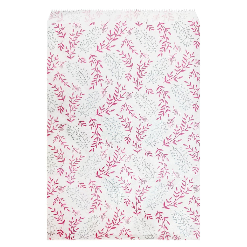 #EN-8325 Leaf Printed Paper Gift Bags