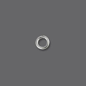 #FM-232RS Silver Jimp Rings, 4mm