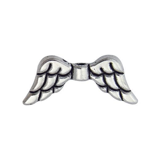 #FPB-121S Pewter Beads, 20mm x 8mm