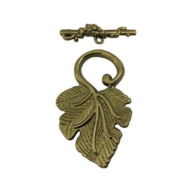 #FPC-522S Pewter Toggle Clasp, 25mm x 46mm