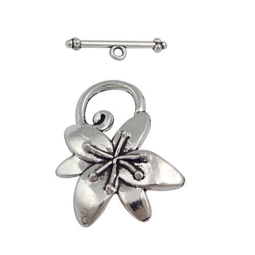 #FPC-541S Pewter Toggle Clasp, 23mm x 35mm