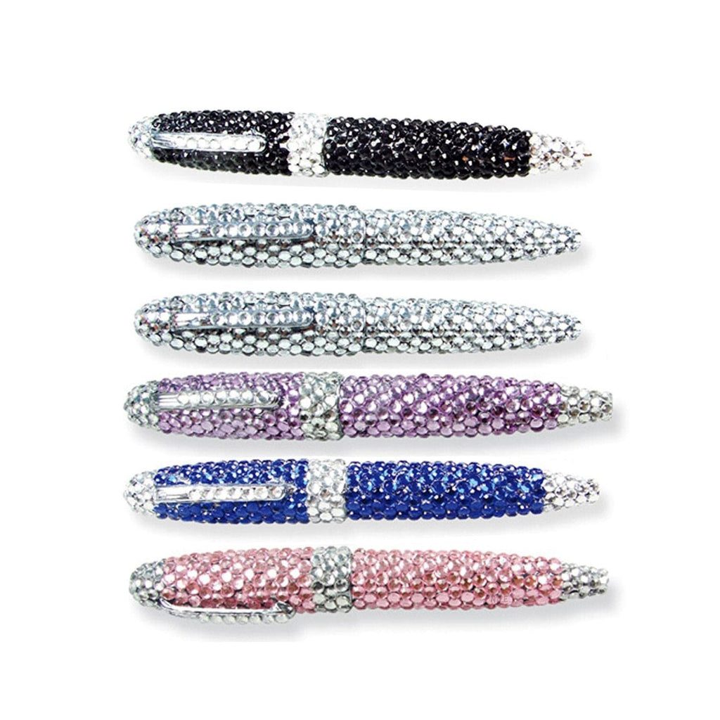 #GIF-7966B Rhinestone Encrusted Ball Point Pen