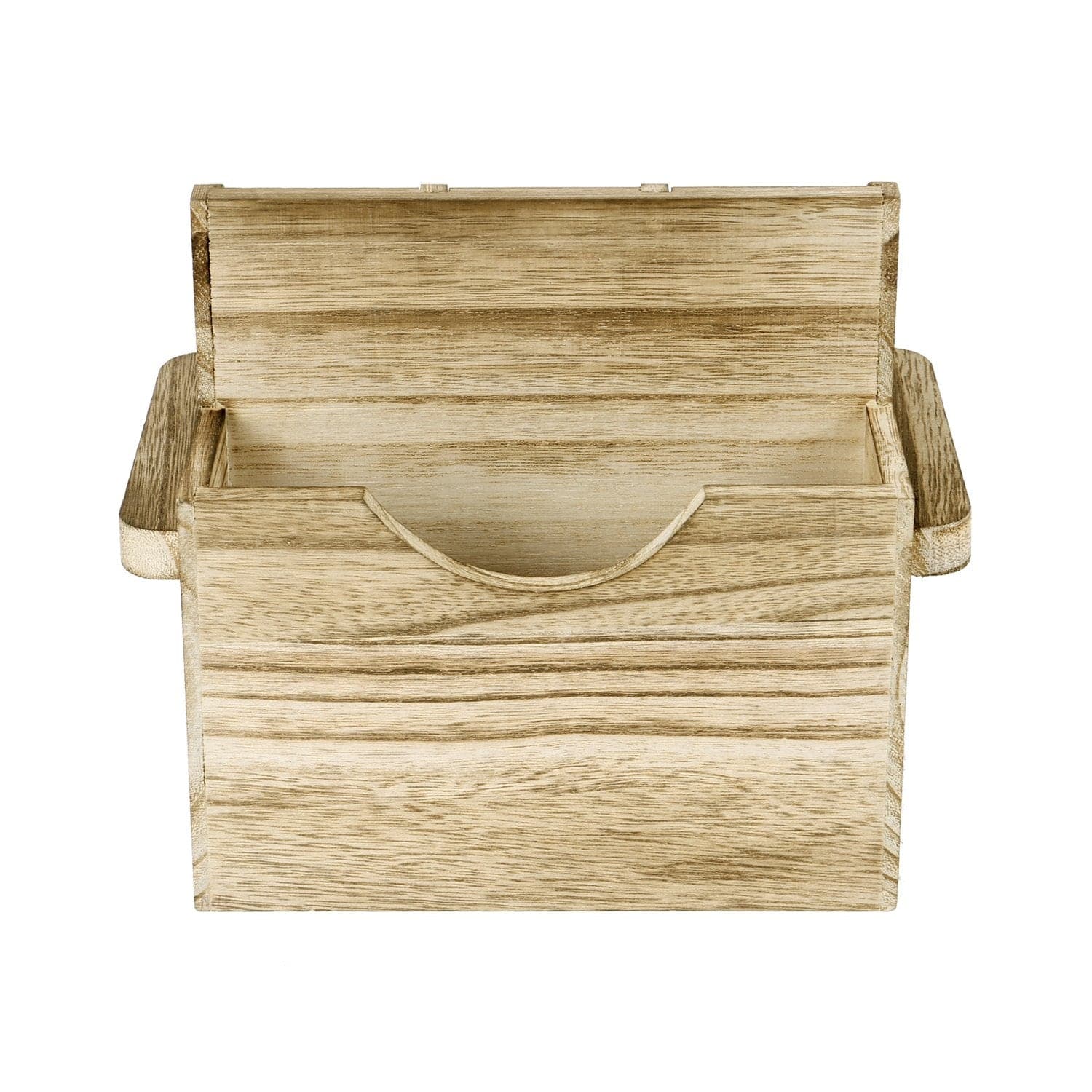 #HOW2304 Wooden Sliverware Holder Flatware Utensil Caddy with Handles