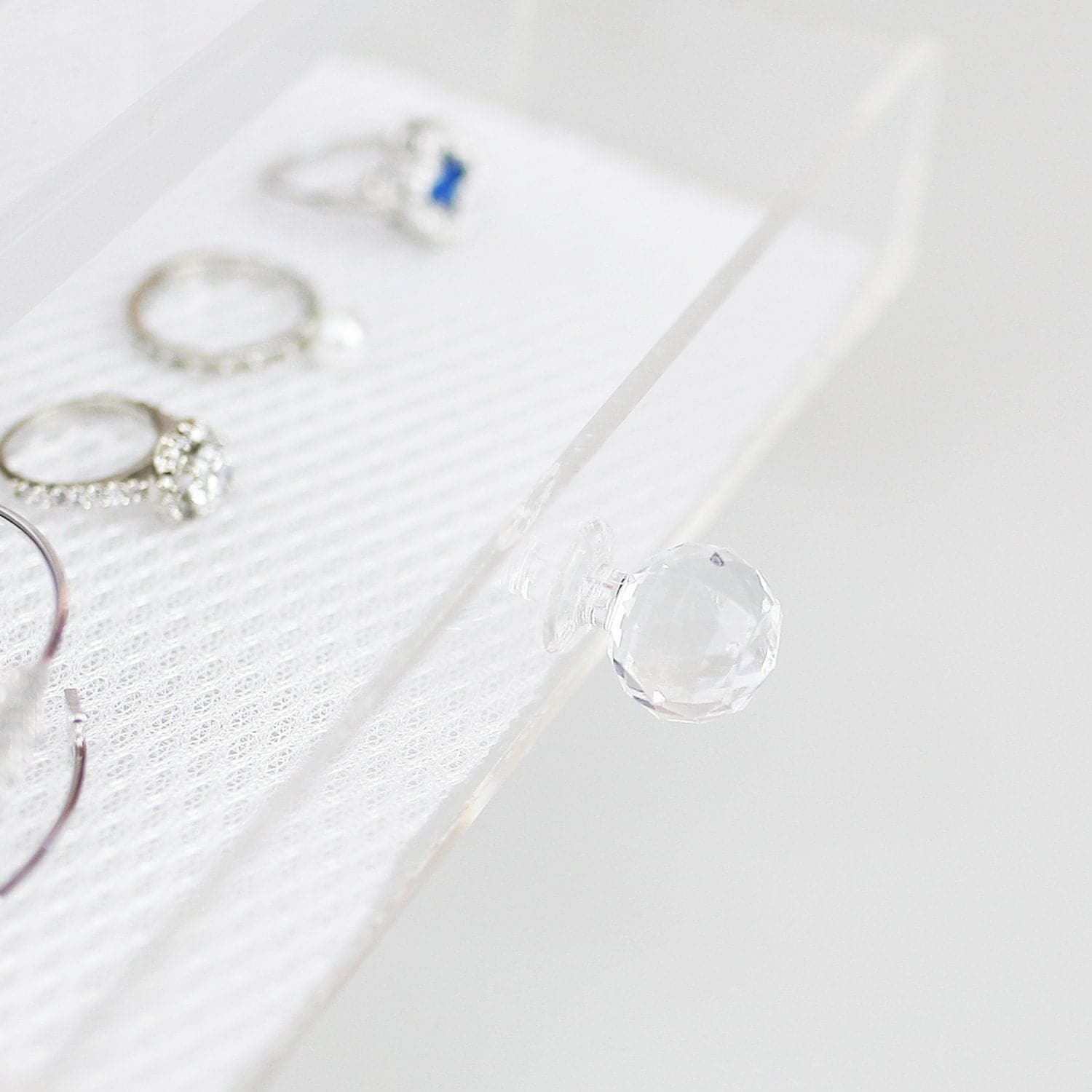 #JWY6115 Acrylic Hanging Jewelry Storage Organizer