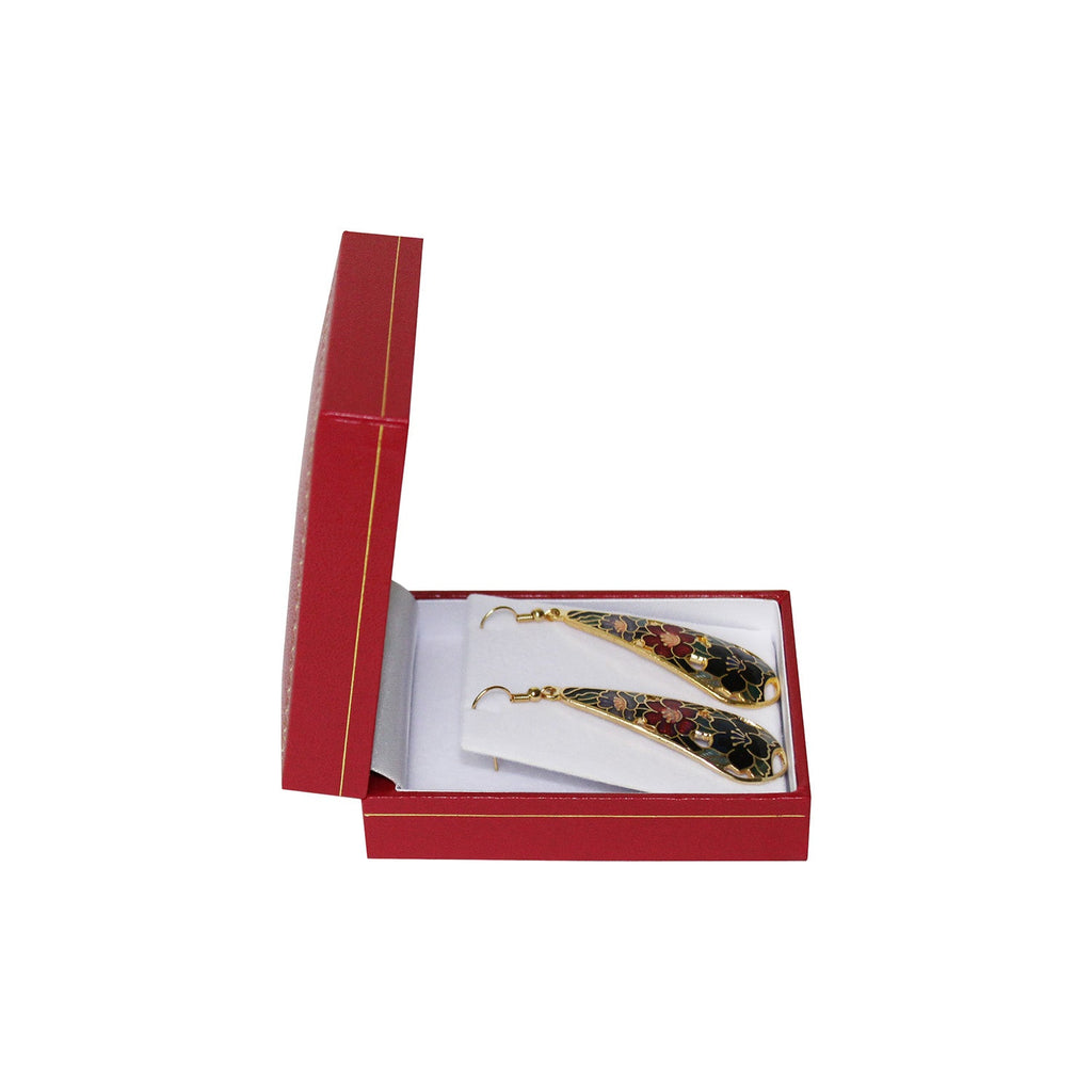 #LE7 Classic Leatherette Pendant/Earring Box