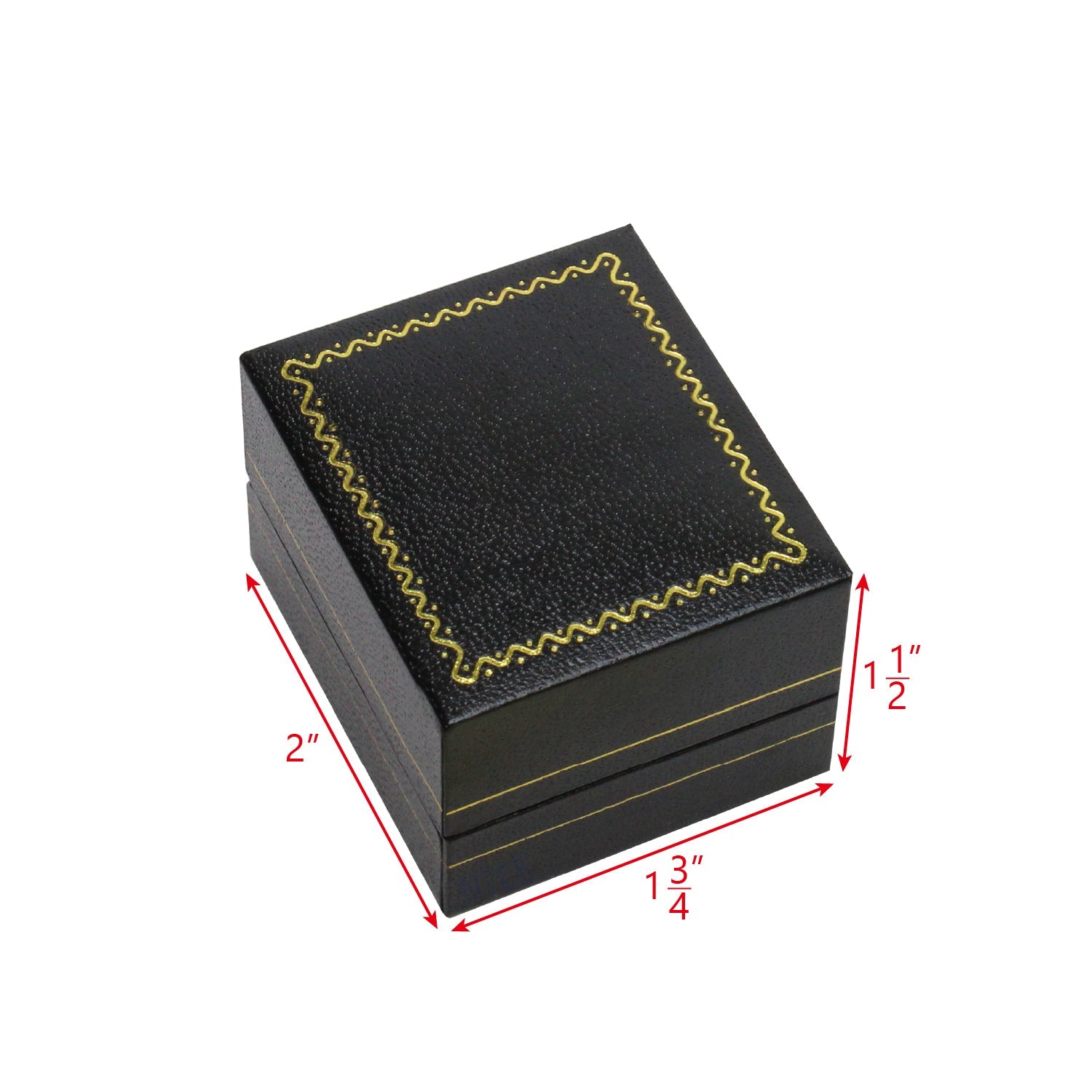 #LF3 Classic Leatherette Ring Box
