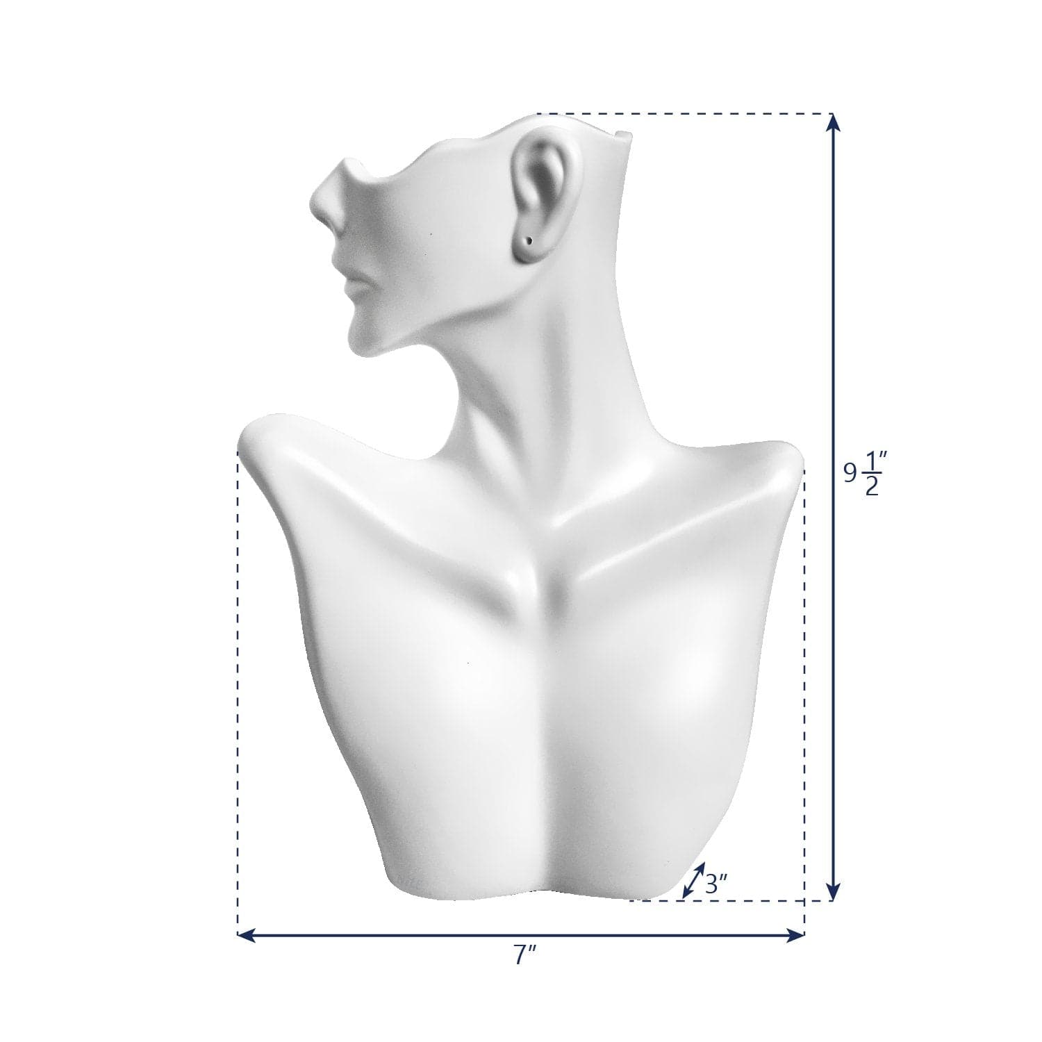 #PB-0172P Plastic Figurine Necklace Display