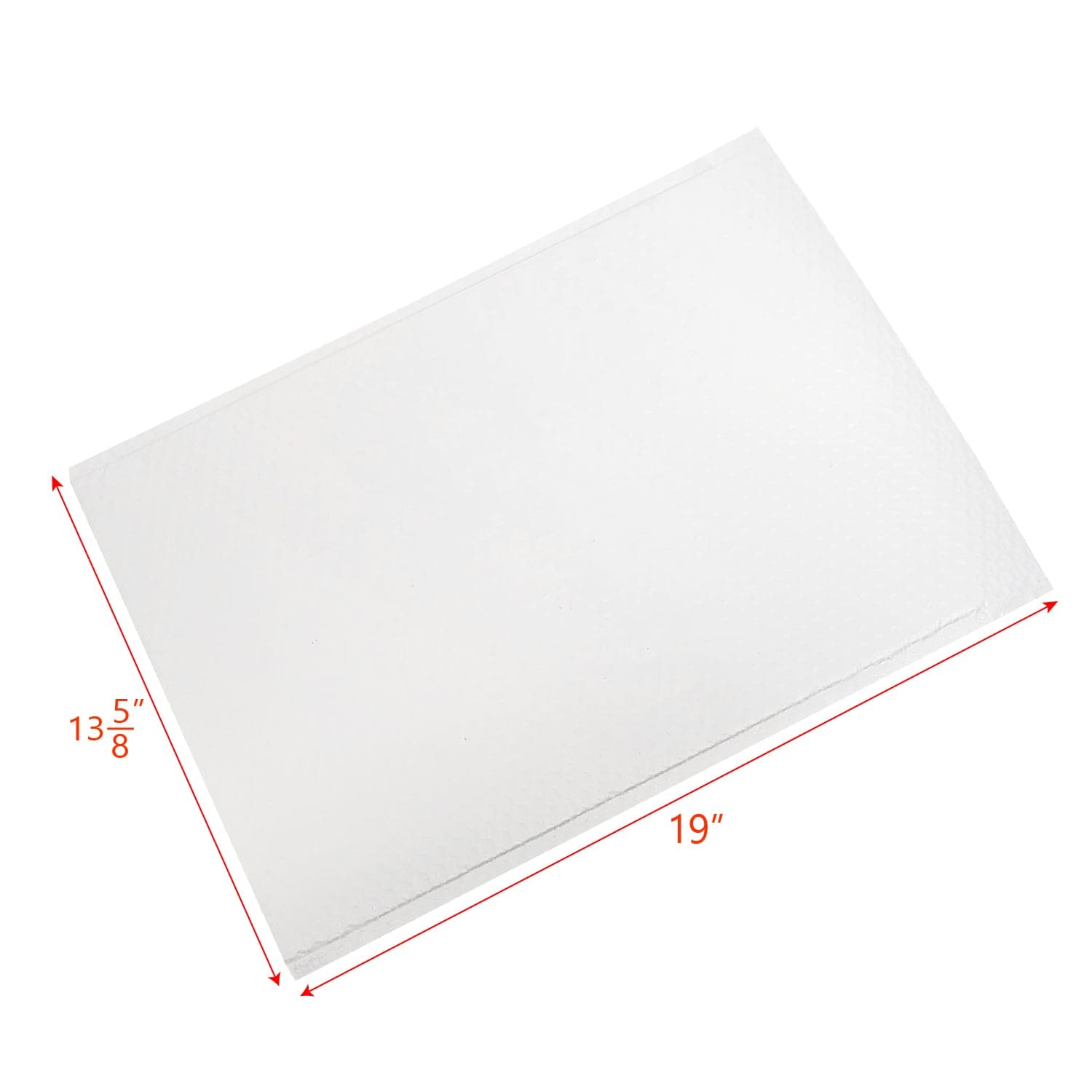 #PAB-313 Poly Bubble Mailers, Padded Envelopes Self-Adhesive, White