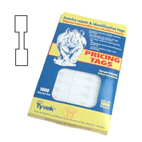 #TA720 White Tear Proof Adhesive Tag