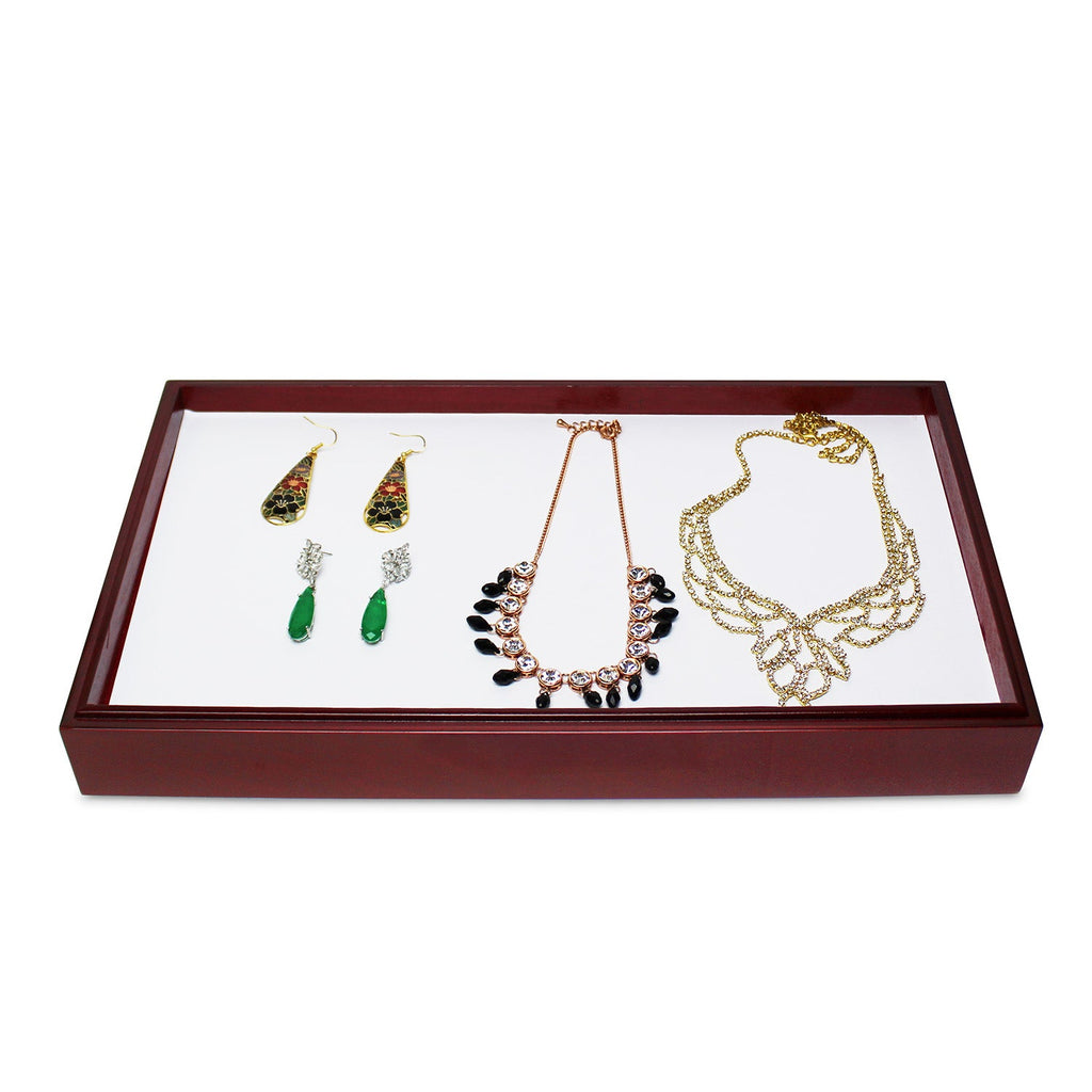 #TY-1129 Mahogany Jewelry Tray