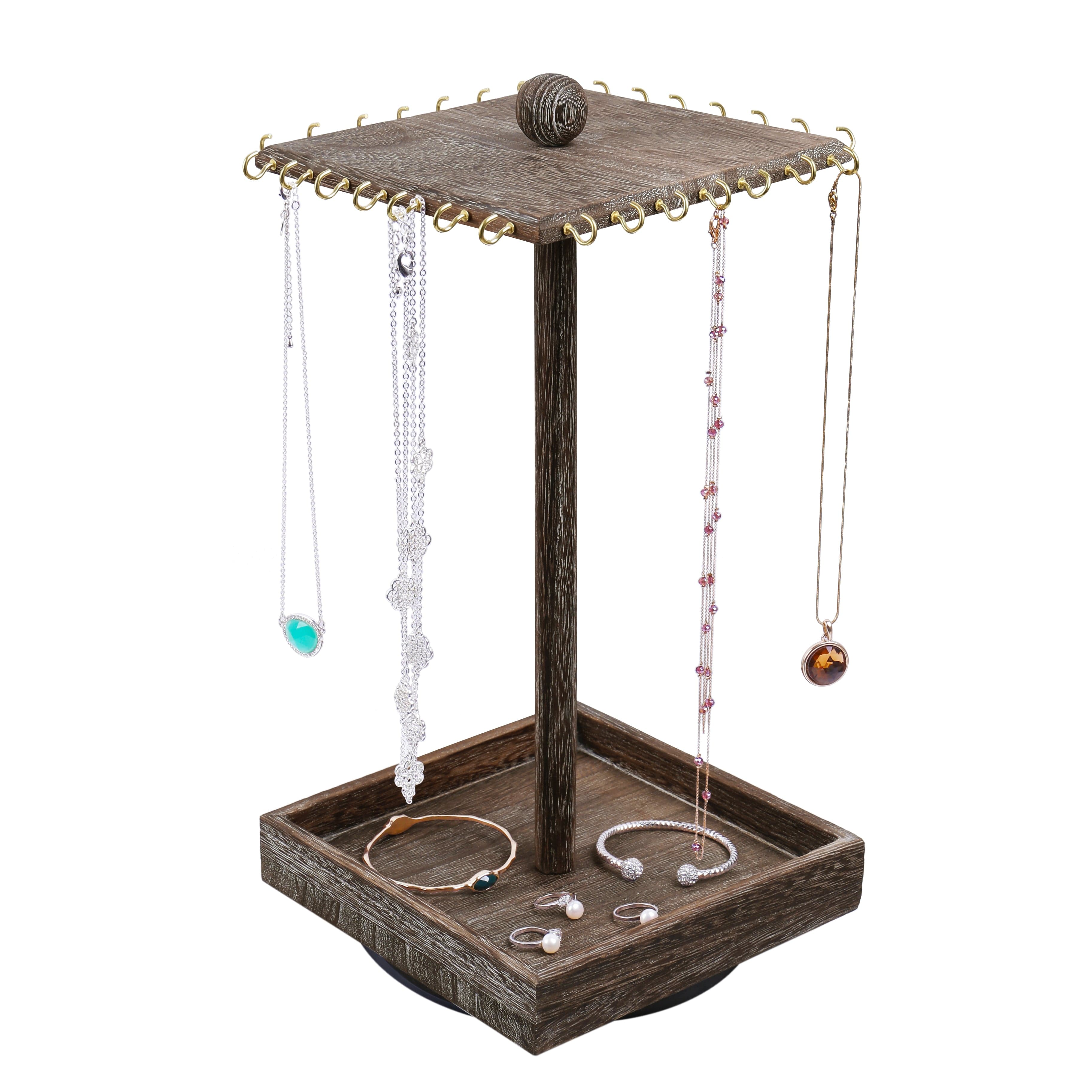#WD2627  Rotating jewelry organizer