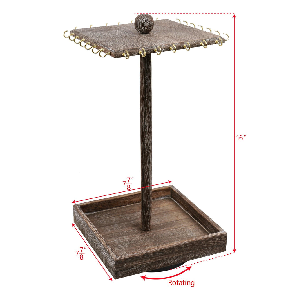 #WD2627  Rotating jewelry organizer