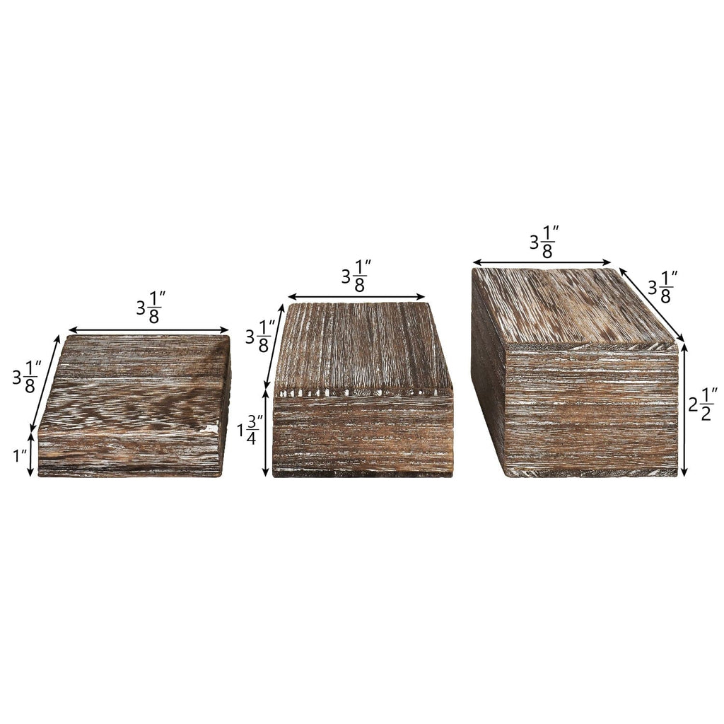 #WD305 Wooden Riser 3 Piece Set