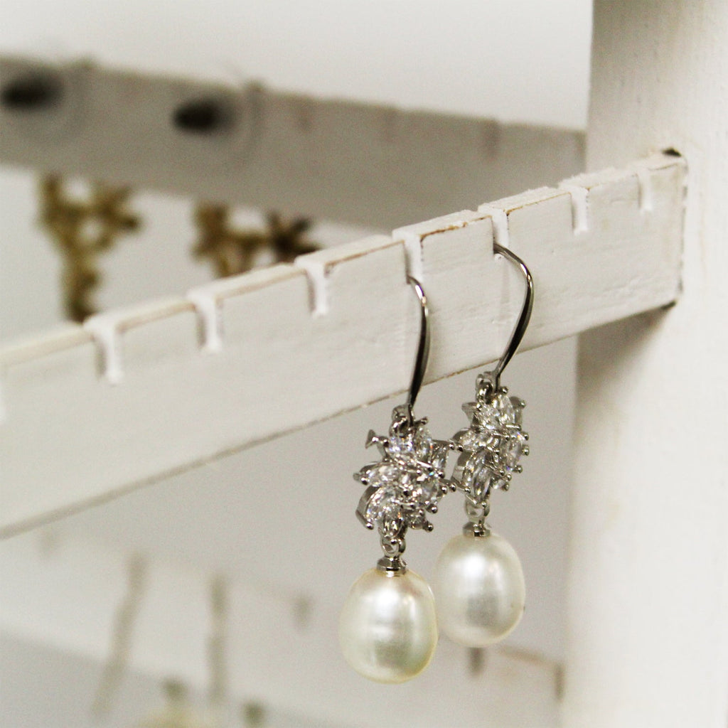 #WD3600-WH Rotating Jewelry Storage Earring Display