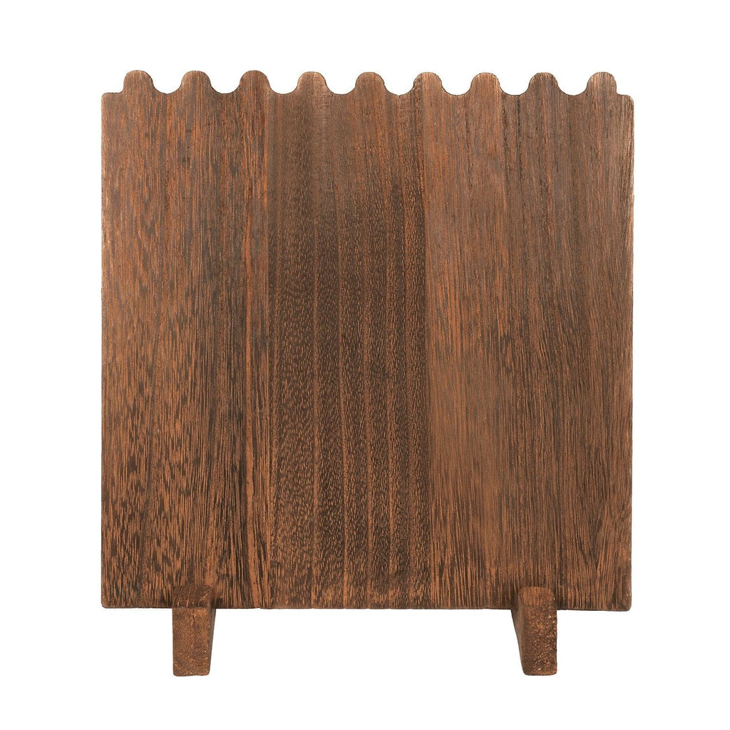 #WD609 Wooden Plank Necklace Jewelry Display Stand for 8 Necklaces