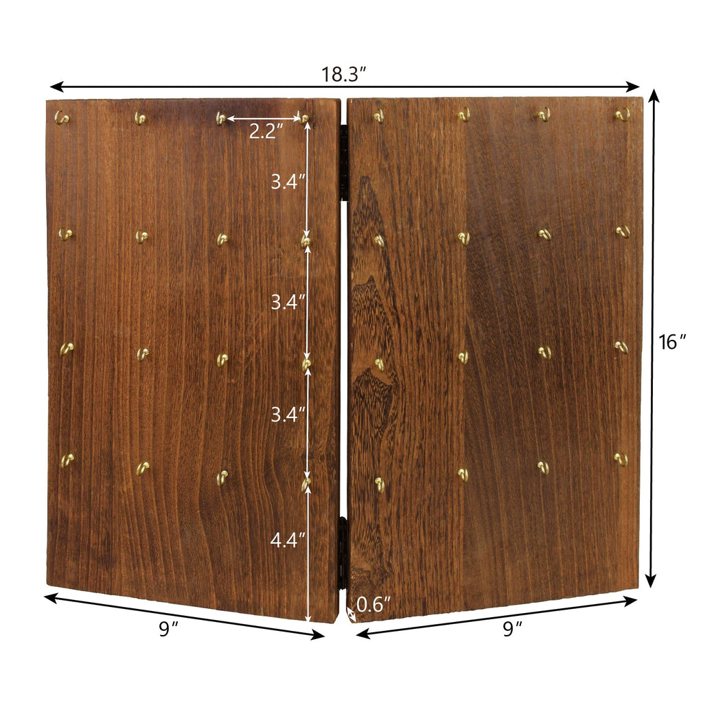 #WDT534 Two-Sided Jewelry Display Stand