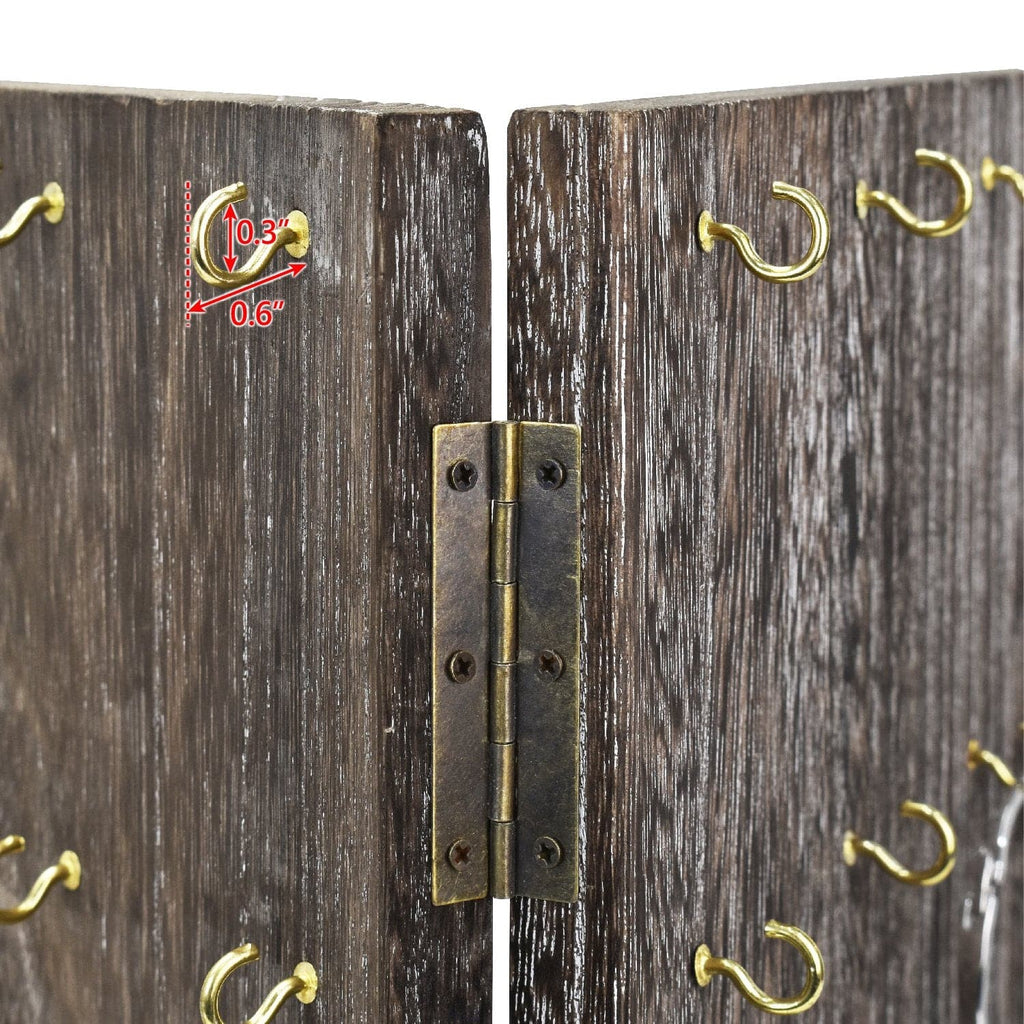 #WDT534 Two-Sided Jewelry Display Stand