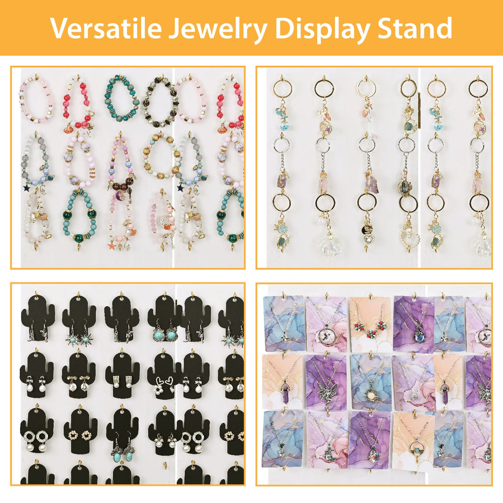#WDT534 Two-Sided Jewelry Display Stand