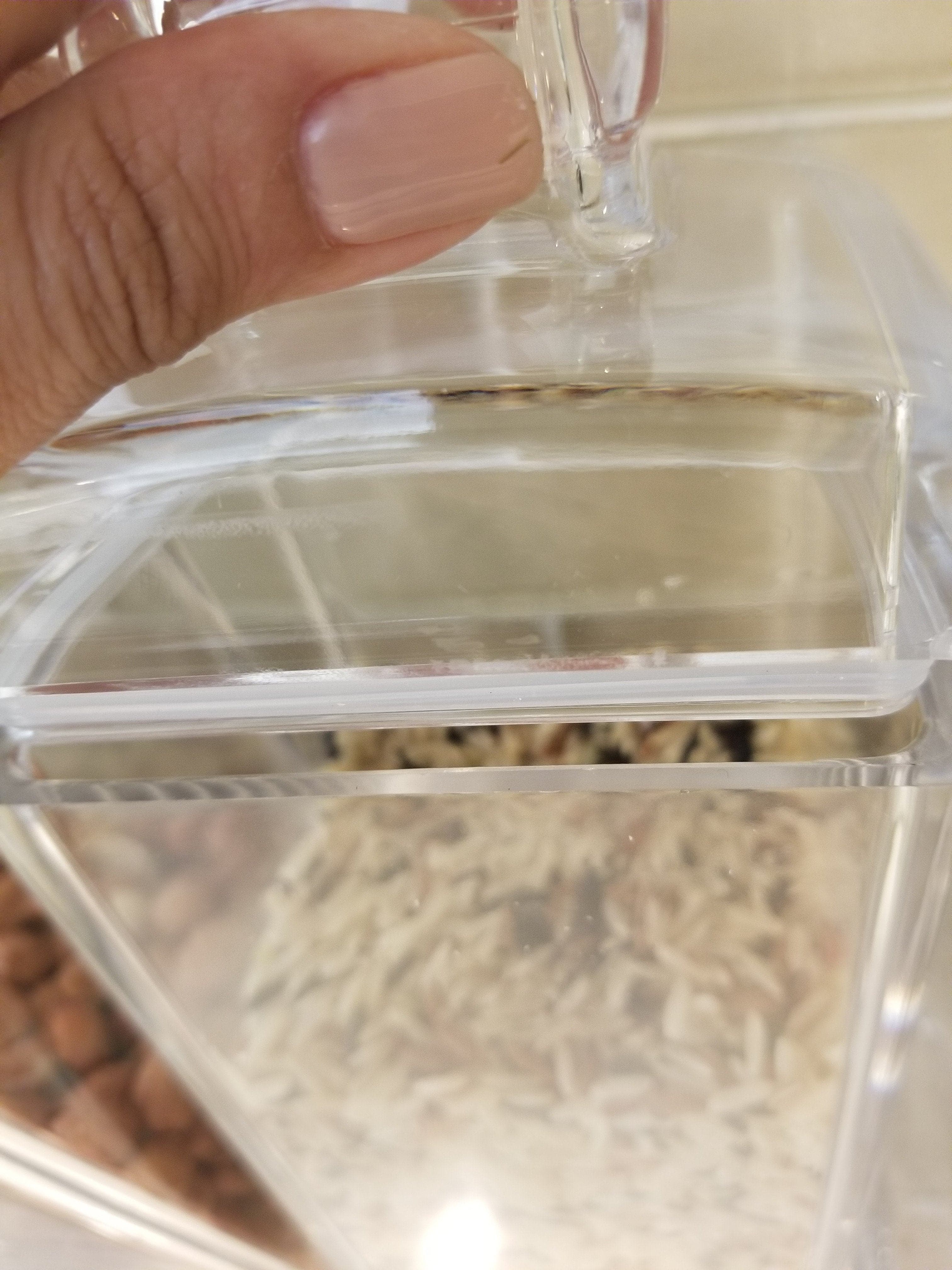 #HW92456 Acrylic 3 Pieces Seasoning Containers & Food Storage Jars