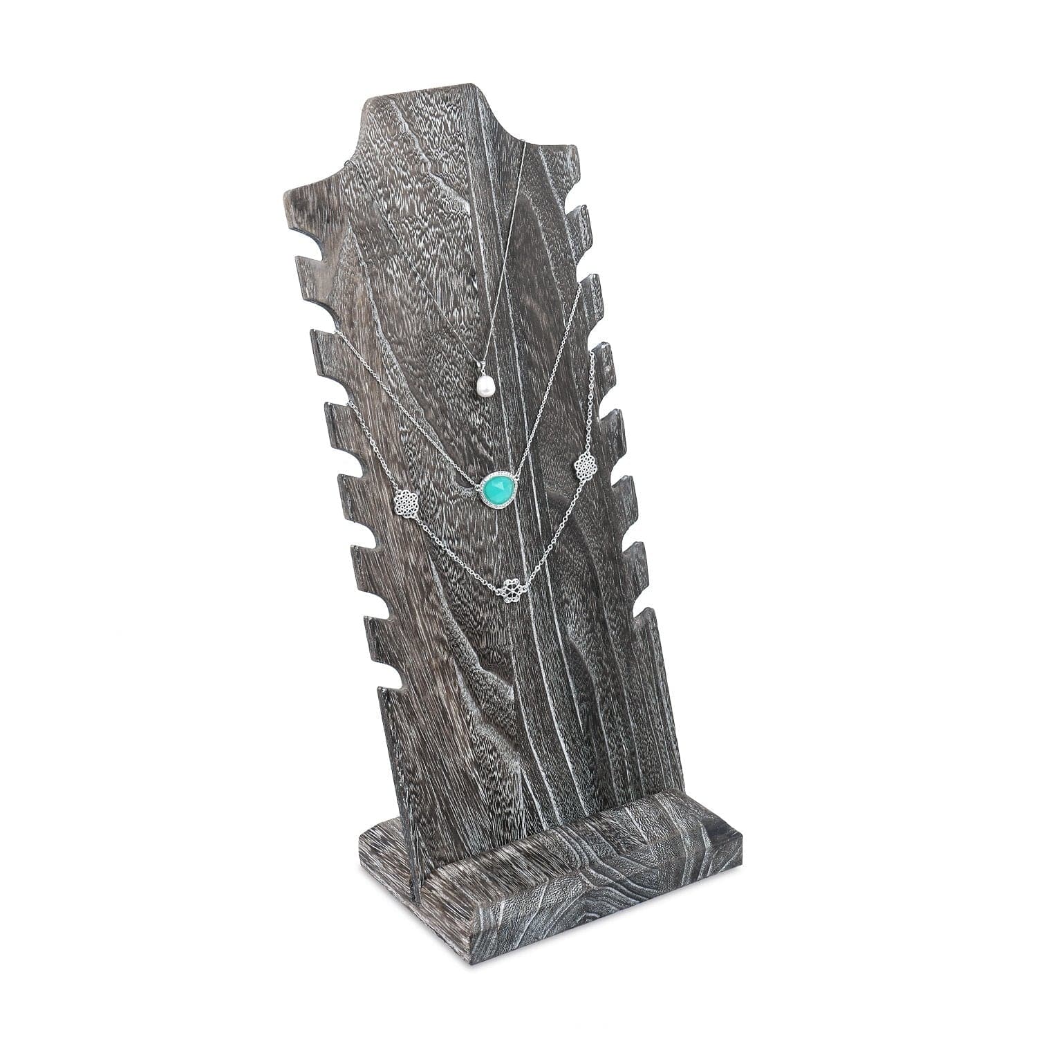 #WDN68 Wooden Freestanding Necklace Display Stand